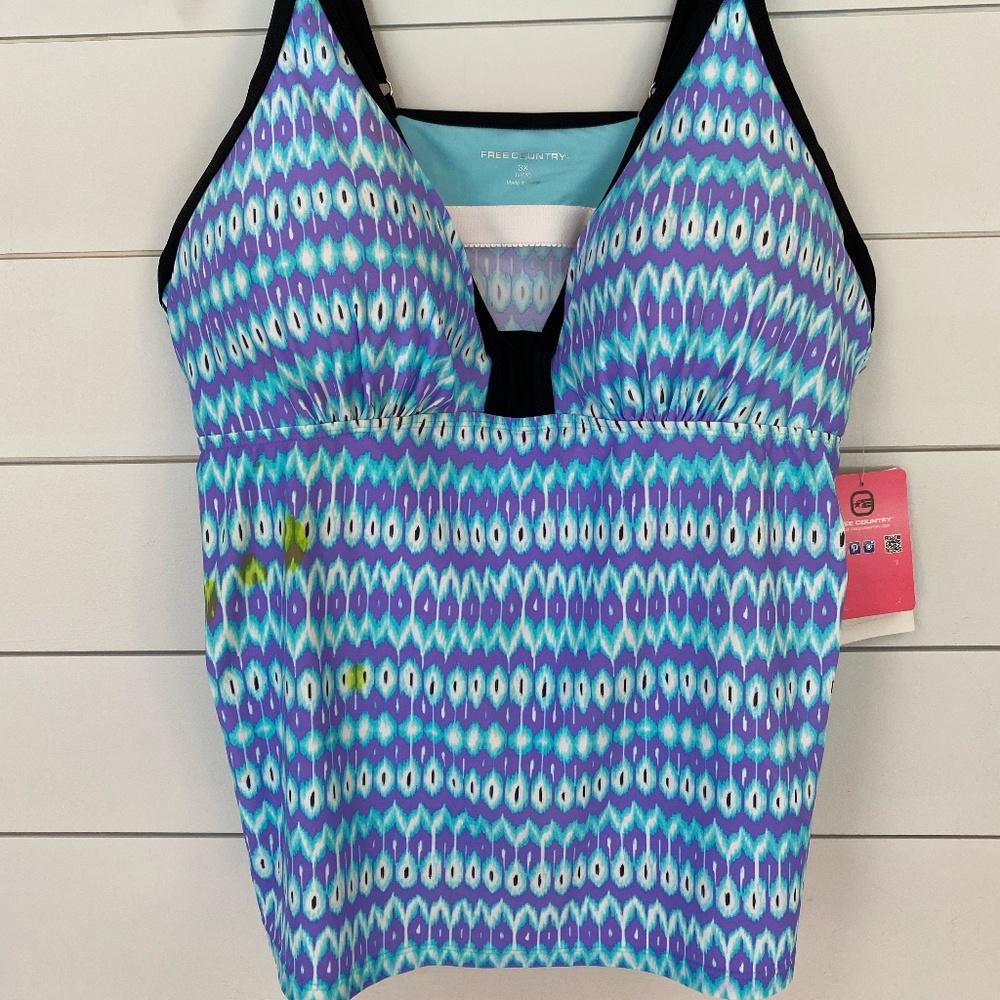 Free country Bathing Suit 3X - Picture 9 of 10